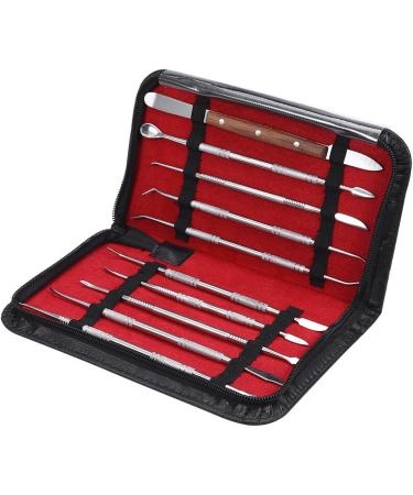 10pcs/Set Dental Wax Sculpture Tool Dentist Wax Sculpture Set Wax Sculpture ToolPortable Stainless Steel Dentist Dental Wax Sculpture Teeth Tool Set Kit - Buy Online on GoSupps.com