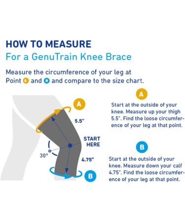 Bauer Enemy Kniebandage Genuzrain Comfort Unisex - Relieve & Stabilize Knee Pain | Titan Size 4c for Injury Surgery & Arthritis Relief - Buy Online on GoSupps.com
