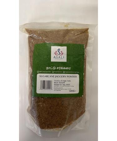 Asali Jaggery Powder 500g|Sugarcane jaggery powder| Vellam powder|Gur powder|Panela powder|Shakkar powder|Nattu sakkarai powder|sharkkara powder 500g - Buy Online on GoSupps.com