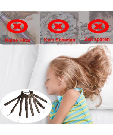 Heatless Curlers Headband | Octopus Hair Curler for Long Medium Hair | Silk Band Lure for Soft Waves - Perfect for Women & Girls - Buy Online on GoSupps.com
