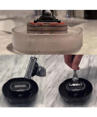 Razor Rinser - Goodbye to Clogged Razors and Dirty Sinks Clean Your Razor Efficiently No Batteries Save Water 2024 Manual Push-Type Razor Rinser for Any Cartridge Razor Shaver (Black) - Buy Online on GoSupps.com