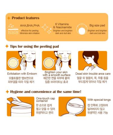 Eoseongcho Soothing Pad - Jumbo Pore Peeling Moisture Pad | Vitamin Infused Care | 60 Pads for Purifying & Exfoliating - Buy Online on GoSupps.com