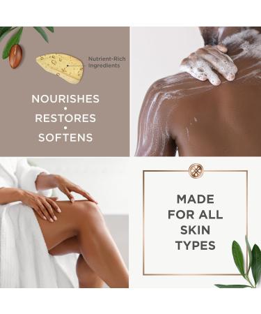 Argan Magic Hyaluronic Acid Body Wash - Hydrating Cleanser with Argan Oil | Paraben & Cruelty Free (32 Fl Oz - Buy Online on GoSupps.com