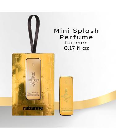 Paco Rabanne 1 Million Perfume For Men Mini EDT Splash 0.17 Fl Oz 0.17 Fl Oz (Pack of 1) - Buy Online on GoSupps.com