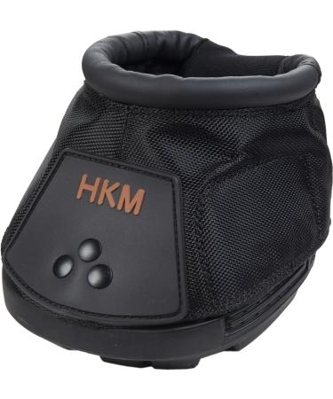 HKM Hoof Shoes for Horses | Non-Slip Soft Upholstery Shock Absorbing | Durable Black Horse Shoes - Size 00 - Buy Online on GoSupps.com