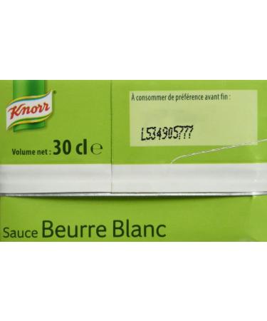 Knorr White Butter Sauce 30 cl 300 ml - Pack of 4 - Buy Online on GoSupps.com