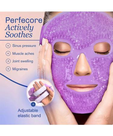 Reusable Cooling Eye Mask for Hot/Cold Treatment | Reduce Eye Strain, Swelling & Redness | Combat Puffy Eyes, Dark Circles & Fine Lines | 1 PCS - Buy Online on GoSupps.com