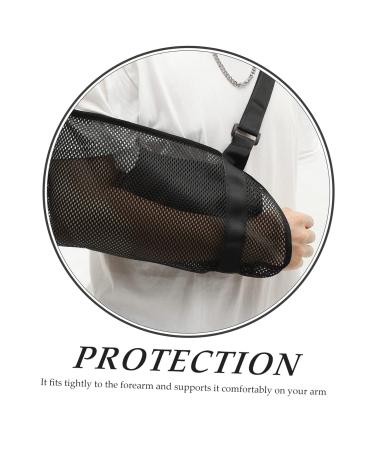FRCOLOR Ergonomic Arm Sling - Mesh Shoulder Immobilizer & Elbow Support for Broken Shoulder - Comfortable Nylon Wristband & Neck Support - Buy Online on GoSupps.com