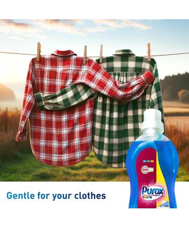 PUROX COLOR Liquid Laundry Detergent (33 Washes) Gel for colored textiles PET detergent 1 l - Buy Online on GoSupps.com