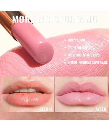 Oulac Rouge L vres Nourrissant Rose Nourrit & Assouplit Texture Hydratante Soins des Levre Baume a Levre Teint Hydratez et Repulpez les L vres S ches Vegan 20 Pinky Swirl - Buy Online on GoSupps.com