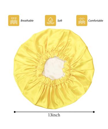 Luxury Satin Silk Bonnet for Sleeping | Women's Hair Protection | Ideal for Natural Hair - Buy Online on GoSupps.com
