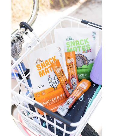 The New Primal Snack Mates Kids Chicken and Maple Stick - 8 Pack, 0.5 oz - Certified Paleo & Gluten-Free Meat Snack - 7g Protein - Chicken & Maple Flavor - 5 Count, Pack of 8 - Buy Online on GoSupps.com