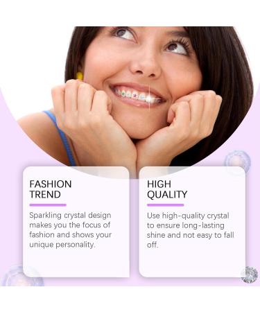 Crystal Stickers for Teeth - Gemstone Rhinestone Stickers for Teeth - Multifunctional Teeth Supplies Decorative Daily Teeth Decor for Shopping Dating - Buy Online on GoSupps.com