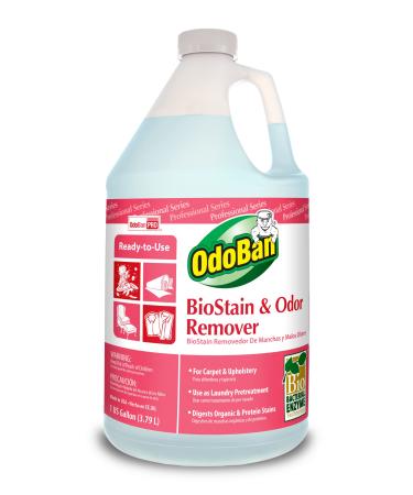 OdoBan Professional Cleaning Ready-to-Use BioStain and Odor Remover, 1 Gallon 1 Gallon Biostain