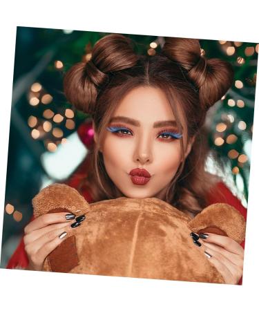 ABOOFAN 4 Pairs Blue Long Eyelashes Girls Clothing Girl Clothes Adult Costumes Nature Fluffy Long Lashes Cosmetic Eyelashes Halloween False Eyelashes Blue Eyelashes Makeup Christmas 3d - Buy Online on GoSupps.com