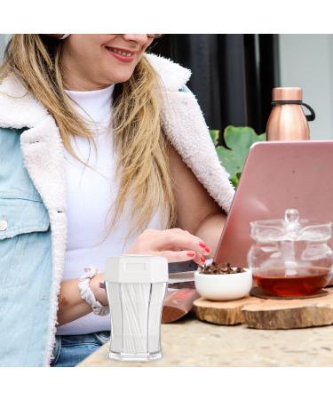 200Pcs 2-in-1 Interdental Brushes & Toothpicks - Soft Bristle Floss Picks in Clear Storage Box for Adults & Kids | Portable Brushpicks for Easy Dental Care - Buy Online on GoSupps.com