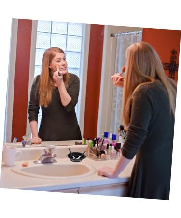 HAPINARY of makeup brush Makeup Brush Cleaning Pad cosmetic brush mat makeup brush cleaning bowl brush washing mat make up kit Brush Cleaning Tool not hurt Makeup Tools Silica gel - Buy Online on GoSupps.com