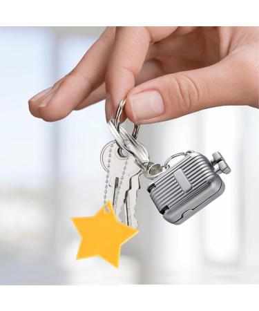 Travel Nail Clippers Fingernail Cutter | Stainless Steel Nail Cutter Keychain Foldable - Tool for Cutting Fingernails and Toenails for Camping Travel School Silver S - Buy Online on GoSupps.com