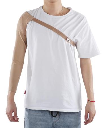 Alaaner Post Mastectomy Compression Sleeve Elastic Arm Swelling Lymphedema Relief Sleeve (L) - Buy Online on GoSupps.com