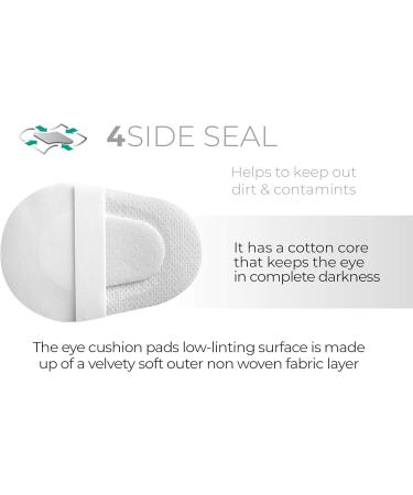 Medrull Steril Ultra Pore Ocular Eye Compress - Self-Adhesive Eye Plaster for Kids & Adults Ideal After Eye Surgery (50 Pcs) - Buy Online on GoSupps.com
