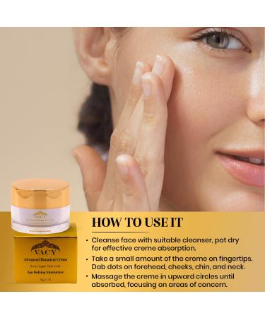 VACY Advanced Botanical Creme with Swiss Apple Stem Cells | Age-Defying Unscented Face Cream - Shop Internationally - Buy Online on GoSupps.com