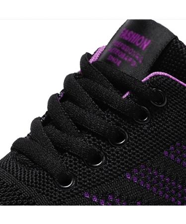 DHAey Orthopedic Sneakers for Women - Plantar Fasciitis & Diabetic Walking Shoes - Comfortable Casual Fashion Sneaker in Purple (Size 6.5) - Buy Online on GoSupps.com