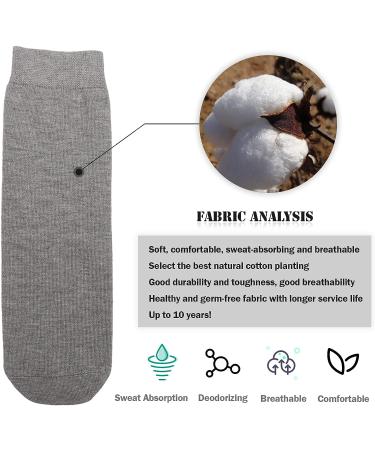 SHYEKYO 5Pcs Soft Thickened Cotton Amputee Socks for BK Stump Shrinker Compression - Amputee Care and Stump Protection - Buy Online on GoSupps.com