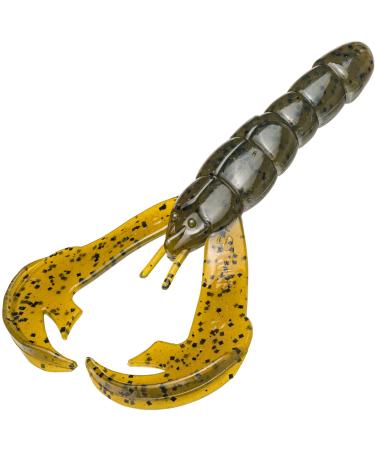 Strike King Rage Tail Craw 46 - Green Pumpkin 4-Inch