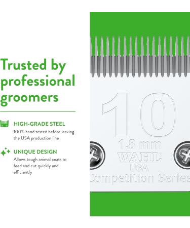 WAHL Limits Blade Set #10 - Clear 1.8mm - Unisex Hair Clipper Blades for Precision Cutting | WHL0002 - Buy Online on GoSupps.com