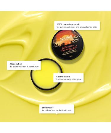 Extreme Dark Intensive Tanning Luxe Gel - Pineapple Tan Accelerator for Outdoor & Tanning Beds Dark Carrot Oil Rapid Natural Tan - 6.8oz - Buy Online on GoSupps.com