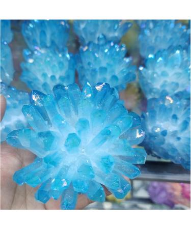 Crystals 1pc Rare Beautiful Ky Blue Phantom Quartz Crystal Cluster Ore Sample Cured Home Office Decoration Gift Stone Collection (Size : 400-450g) - Buy Online on GoSupps.com