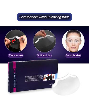 Sanlebi 100PCS Microblading Kit: Clear Face Shields for Salon, Makeup, Eyelash Extensions - Eye Protector Visors for Showering - Buy Online on GoSupps.com