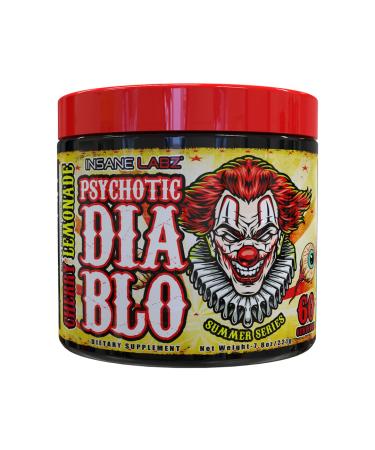 Insane Labz Psychotic Diablo Thermogenic Fat Burner for Men and Women with Grains of Paradise Theobromine Dandelion Root Extract Fueled by AMPiberry Appetite Suppressant - 60 Servings - Buy Online on GoSupps.com