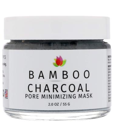 Reviva Labs Bamboo Charcoal Pore Minimizing Beauty Mask 2 oz (55 g)