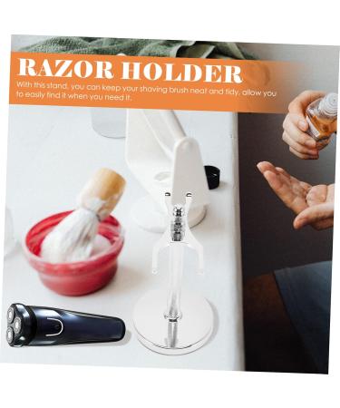 PopetPop 4-Piece Shaver Holder Set | Men's Razor & Toothbrush Rack | Durable Aluminum Alloy Gift for Dads - Buy Online on GoSupps.com