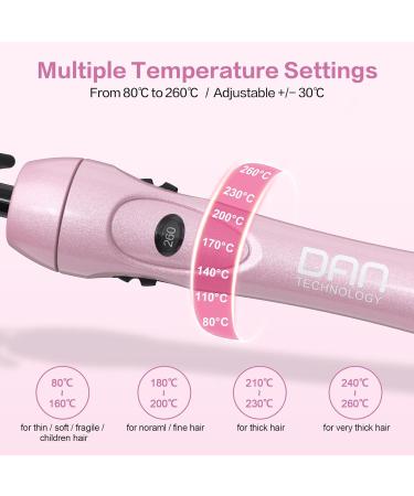 Ceramic Hot Comb for Wigs Afro Hair & Beard | Anti-Scald Straightening Comb | Electric Press Comb with Adjustable Temperatures | Dual Voltage | 60 Min Auto Shut Off | Pink - Buy Online on GoSupps.com