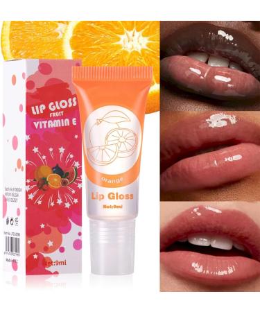  Generisch Fruit Flavored Lip Gloss Set Long Lasting Hydrating Nourishing Oil Soft Smooth Hydrating Lipstick For Dry Lips Balm 9 ml Baume l vres avec couleur rouge (E A) - Buy Online on GoSupps.com
