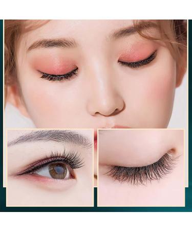 Dinghaole False Eyelashes Natural - 1 Pair Wispy Eyelashes Reusable 3D Lashes. Self Adhesive & Waterproof. No Glue or Eyeliner Needed. - Buy Online on GoSupps.com