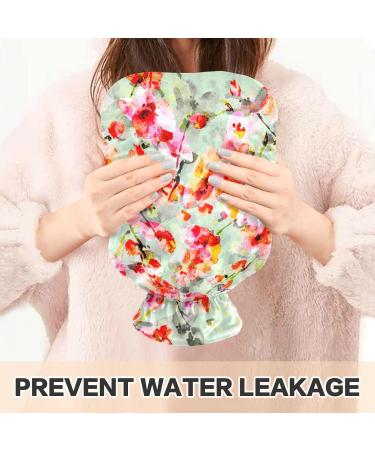 Buy Naanle Cherry Blossom Hot Water Bottle - 2L Heat Bottle for Back Pain Hand & Foot Warmer Neck Warmth & Cold Therapy - International Shipping Available - Buy Online on GoSupps.com