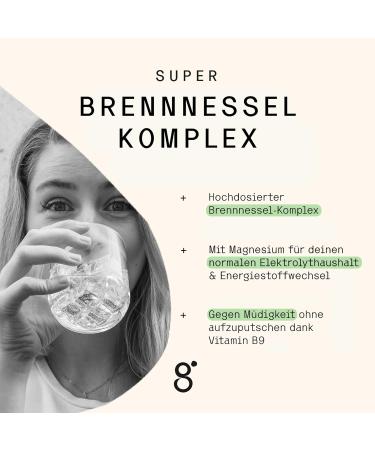 Limitless Nettle Capsules Complex with Magnesium Juniper Parsley & Fennel - Vegan International Shipping | Made in Germany (90 Capsules) - Buy Online on GoSupps.com