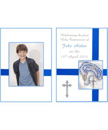 Holy Communion Edible Icing Cake Topper Personalised Book Style - Buy Online on GoSupps.com