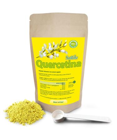 ERASVITAL Quercetin Subtilis powder with important companions - Baobab fruit powder (a good supplier of vitamin C) and Bacillus Subtili