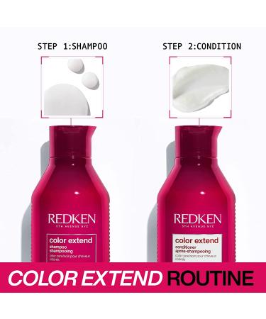 Redken Color Extend Shampoo 10.1 Fl Oz | Best Cleanser for Color-Treated Hair â€“ Manageable & Shiny - Buy Online on GoSupps.com
