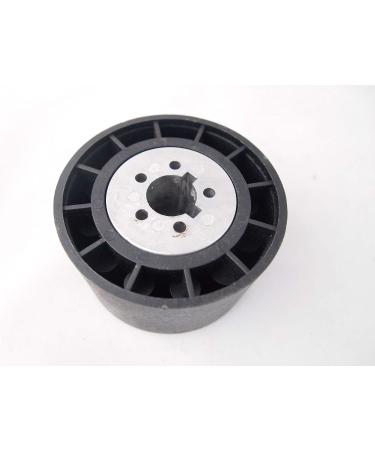 Blue Marine Boat Steering Wheel with 3-Spoke Design and Hub Adapter - 3/4 Tapered Keyway - Buy Online on GoSupps.com