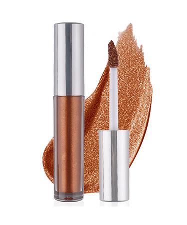 Vodisa Liquid Glitter Eyeshadow  Shimmer Cream Eye Shadow Quick-Drying  Non-Sticky  Blendable Long Lasting Waterproof Brightener Shiny Highlighter Eye Shadow Make Up Set 06