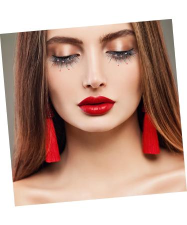 Veemoon 2 Pairs Fake Eyelashes Sequin Eyelash Fluffy Volume Lashes Artificial Eyelashes Women False Eyelash Thick Volume Eyelash Faux Lashes 3d Glitter Powder Make up Chemical Fiber - Buy Online on GoSupps.com