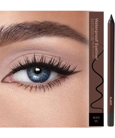 Eyeliner Pencil - Dual Function Waterproof Smudge-Proof | Waterproof Long-Lasting Eyebrow Pencil for Everyday Makeup Dates and Birthdays - Buy Online on GoSupps.com