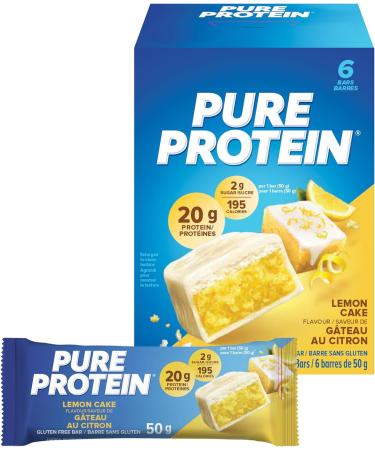 Pure Protein Bars - Nutritious Gluten Free protein bar & Bars - Nutritious Gluten Free protein bar Caramel Churro + Lemon Cake - Buy Online on GoSupps.com