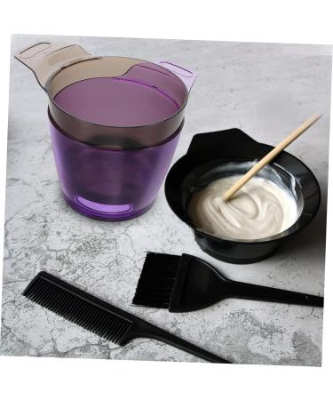 2pi ces Bol M langeur Pour Coloration Cheveux Lot De Bols Plastique Pour M langer Teintures Et Soins Outils Coiffure Salon - Buy Online on GoSupps.com