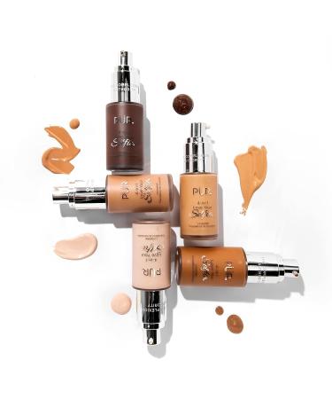 R MINERALS 4-in-1 Love Yourself Longwear Foundation & Concealer | Full Coverage Liquid Foundation | Cruelty Free | Hydrating Formula - Buy Online on GoSupps.com